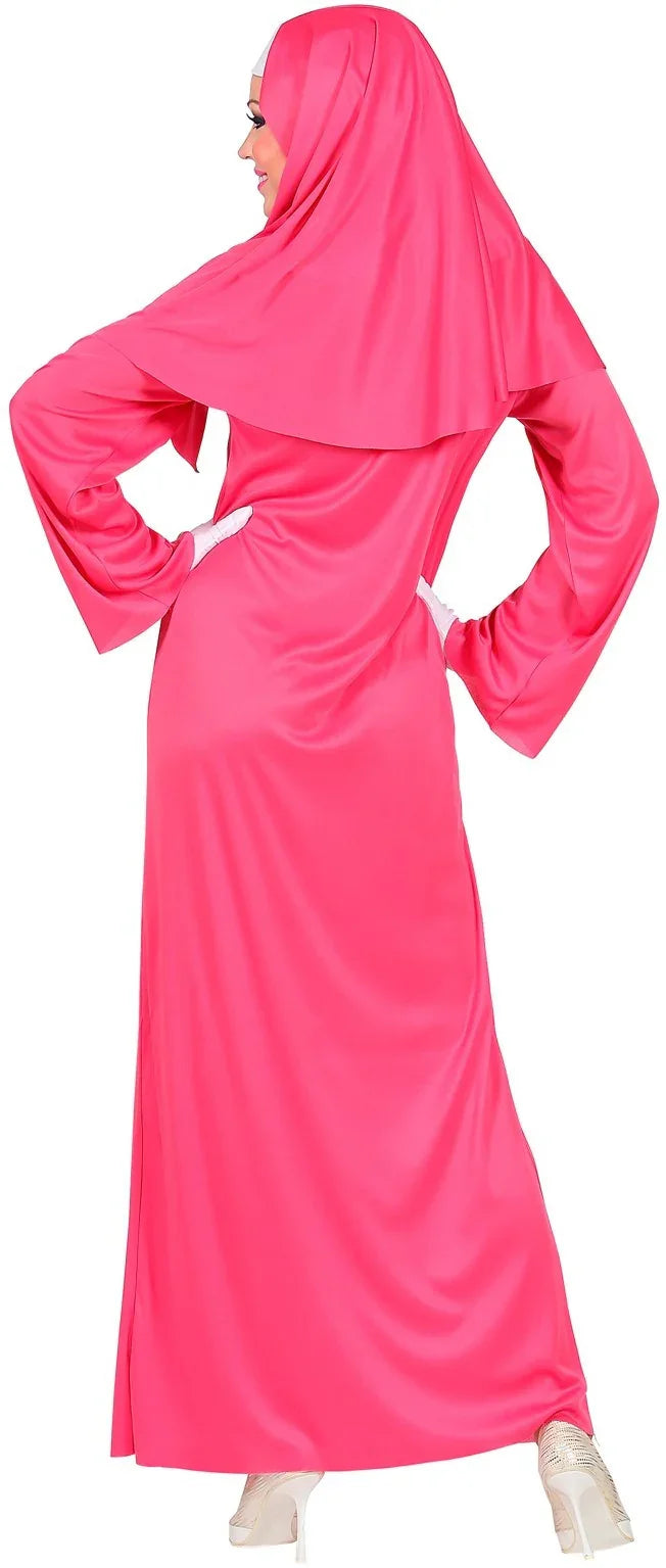 Disfraz de Monja Rosa para Mujer Monjas Widmann